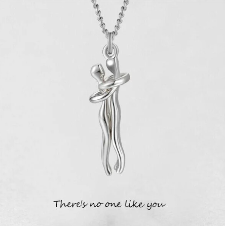 🎅Christmas Pre Sale - 49% Off)The Perfect Gift for Loved One - Hug Necklace💕