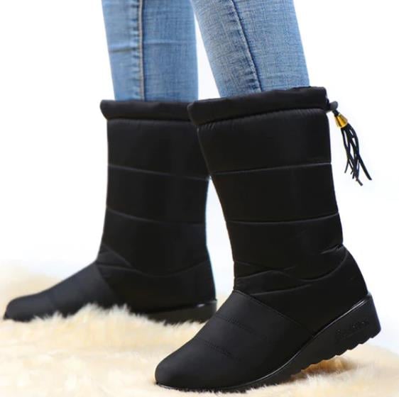 🔥Last Day 50% OFF 🔥Women's Waterproof Winter Warm Cotton Boots