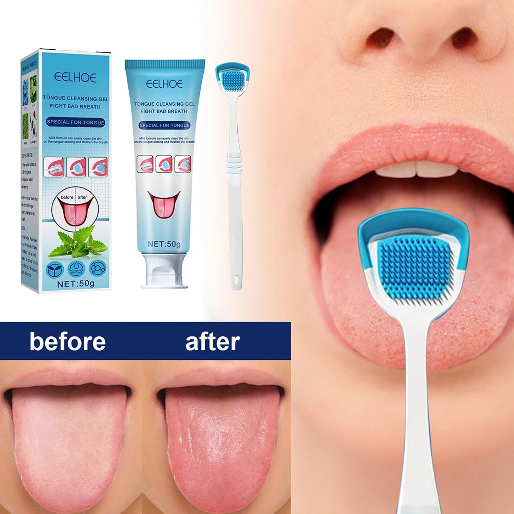 🎁HOT SALE 60% OFF💥 Tongue Cleaning Gel Set