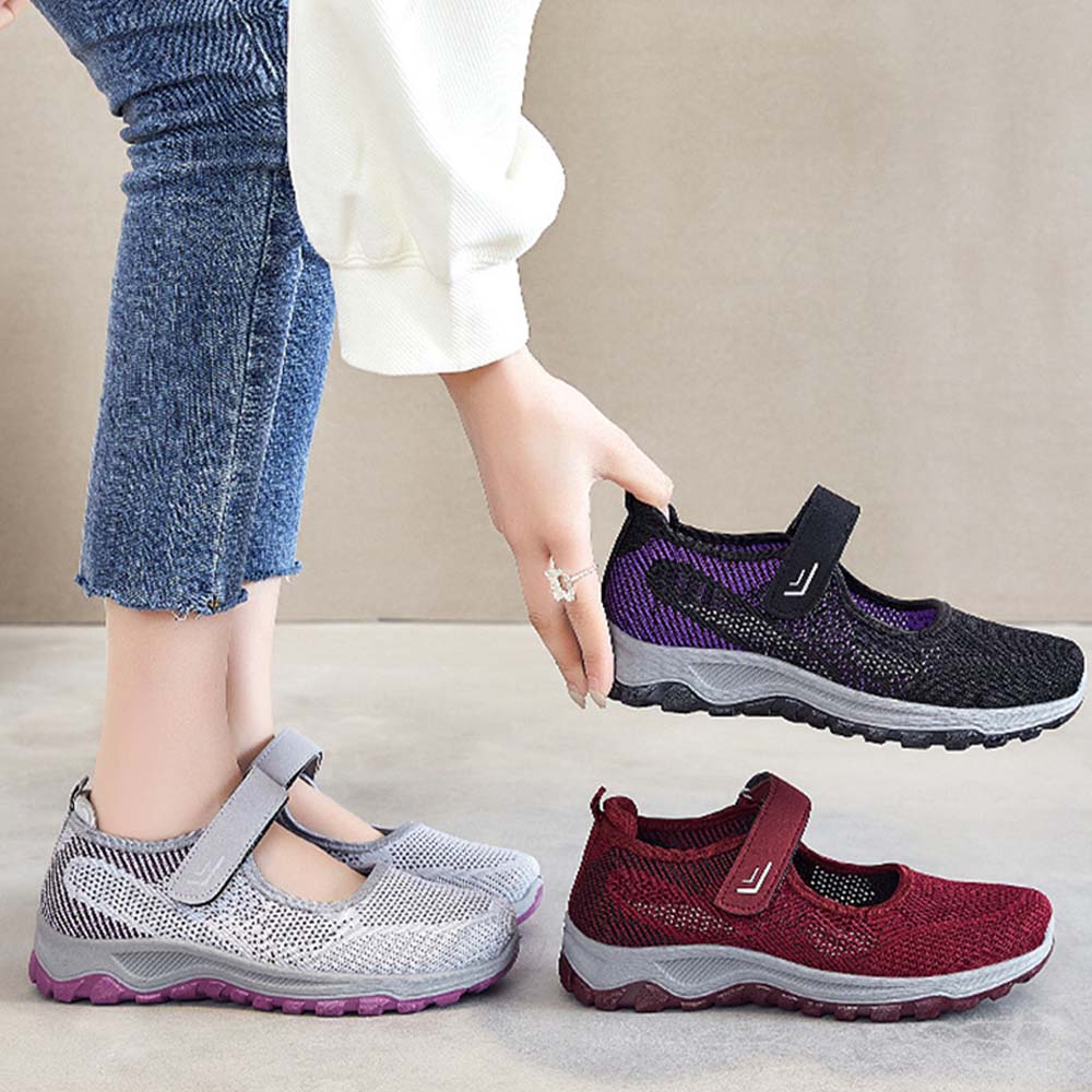 🔥49% OFF+BUY 2 Free Shipping🔥Women's Comfort Breathable Orthopedic Walking Shoes