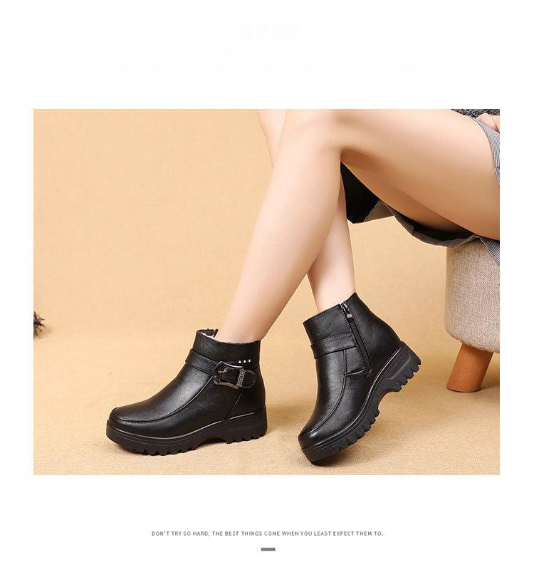Fashion Winter Women Genuine Leather Ankle Boots⭐LAST DAY 50% OFF⭐