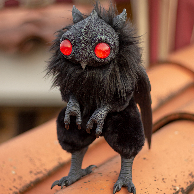 🎁Limited Time Offer✨Mothman Baby Poseable Art Doll