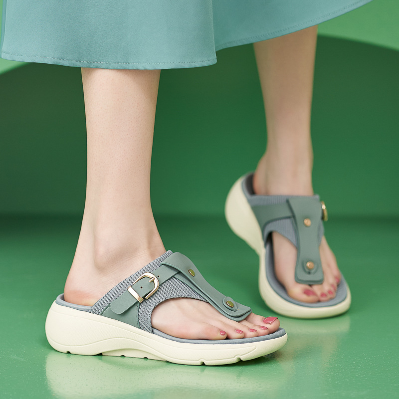 Ladies Summer Light Soft Sole Flip Flop Sandals