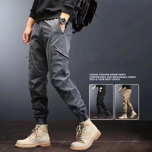 Retro Multi-Pocket Casual Pants For Men (Buy 2 free shipping)