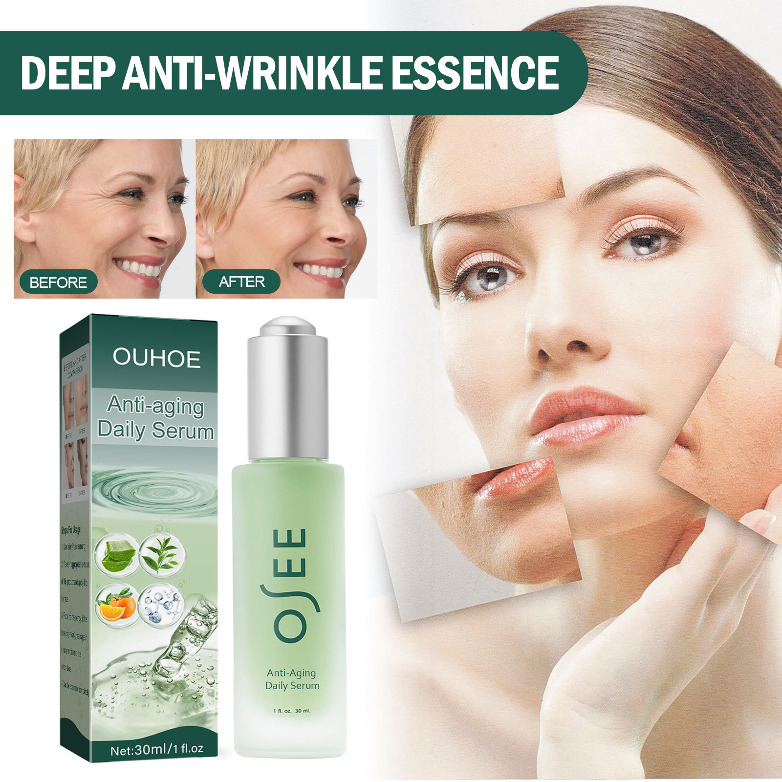 ⭐️Free Shipping⭐️ Advanced Deep Anti-wrinkle Serum🔥50% OFF Hot Sale 