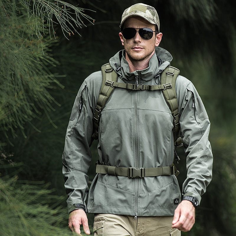 Lightweight Tactical Softshell Waterproof Jacket