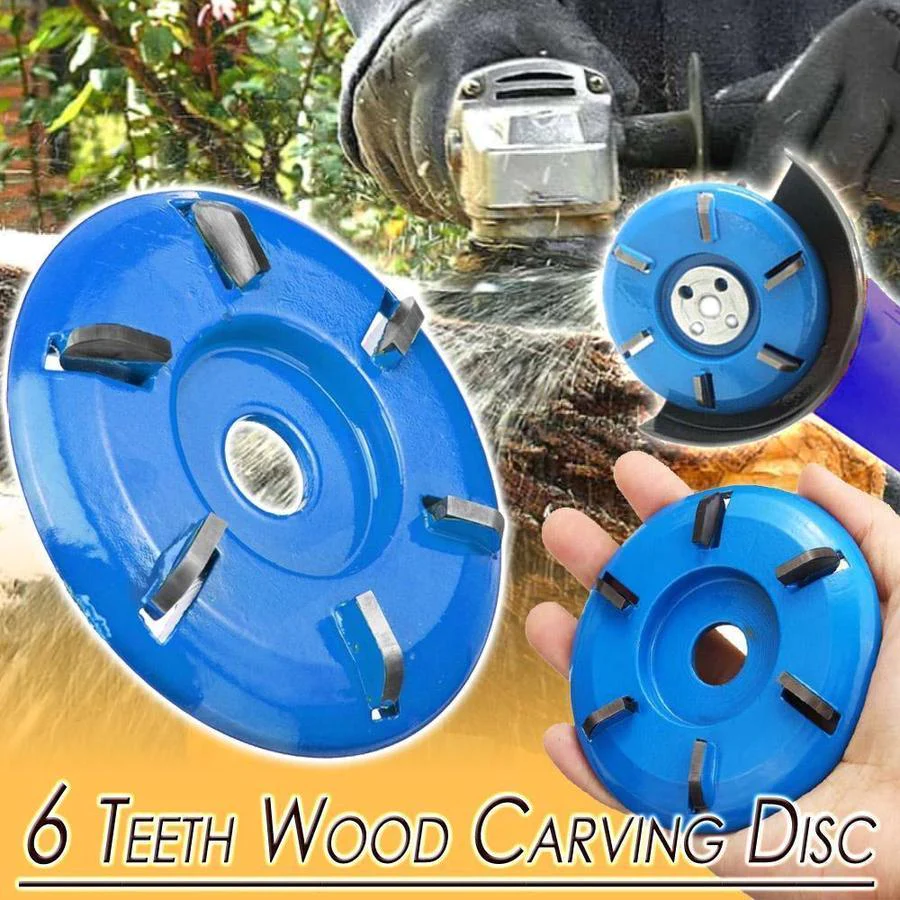 🔥Last Day Promotion 48% OFF🔥6 Teeth Wood Carving Disc--BUY 2 FREE SH
