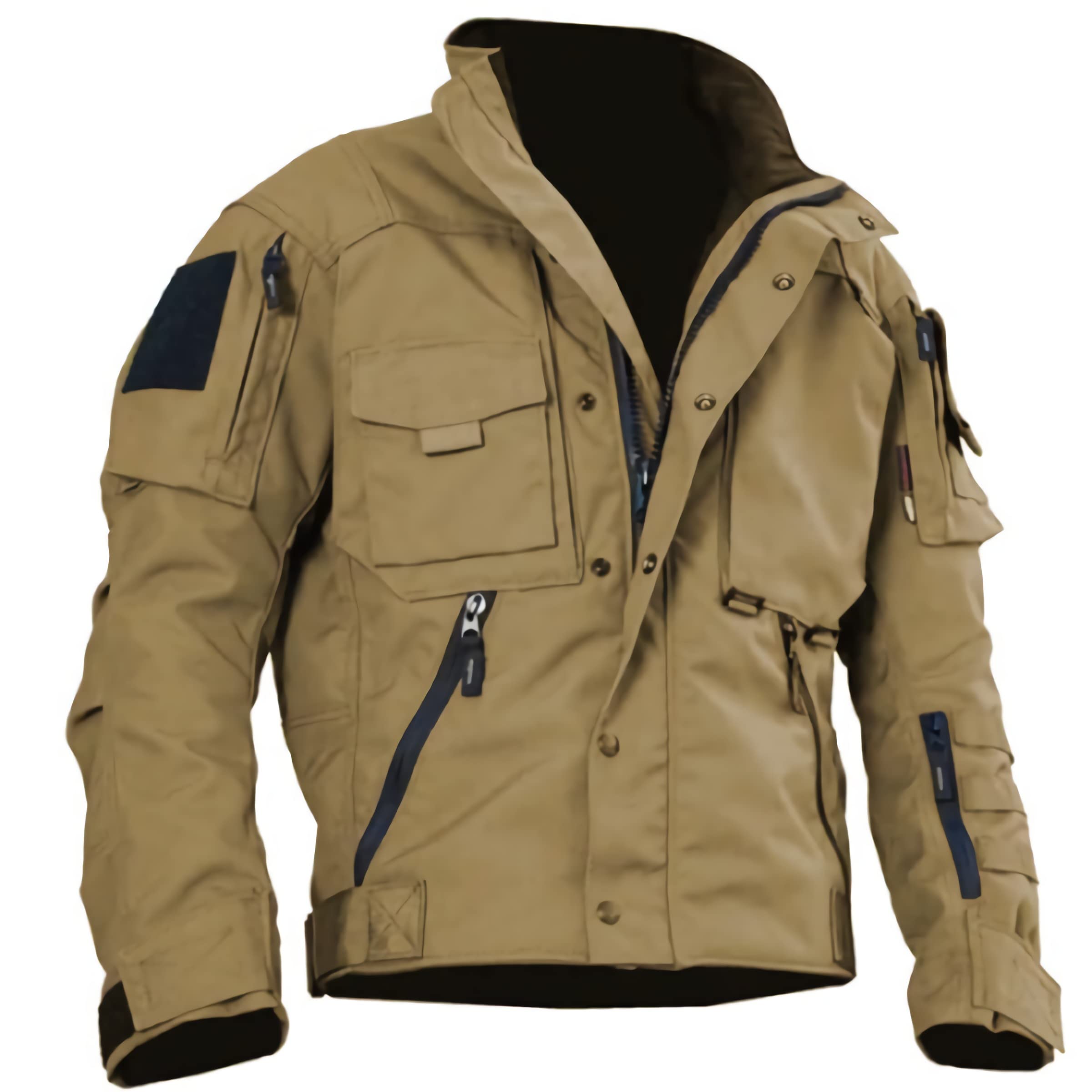Mens All-terrain Windproof Versatile Tactical Plus Size Jacket