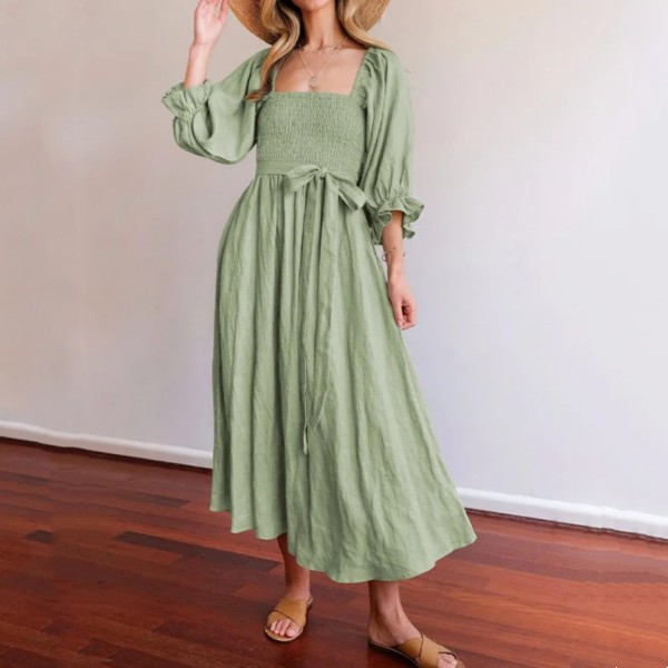 Floricy™🏖️French Ruffled Lantern Sleeves Multi-wear Dress🔥HOT SALE 50% OFF