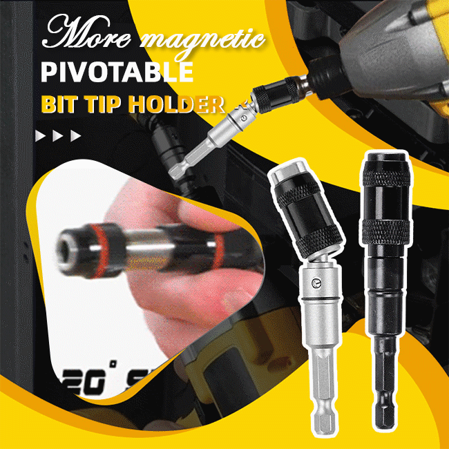 Magnetic swiveling bit tip holder[Buy 1 Get 1 Free]