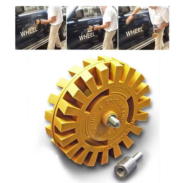 Polishing Wheel Decal Remover [1/4" Shank]