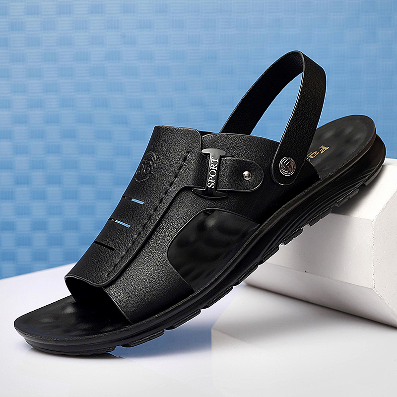 ✨Men's Cowhide Outdoor Dual-purpose Sandals--Buy 2 Free Shipping