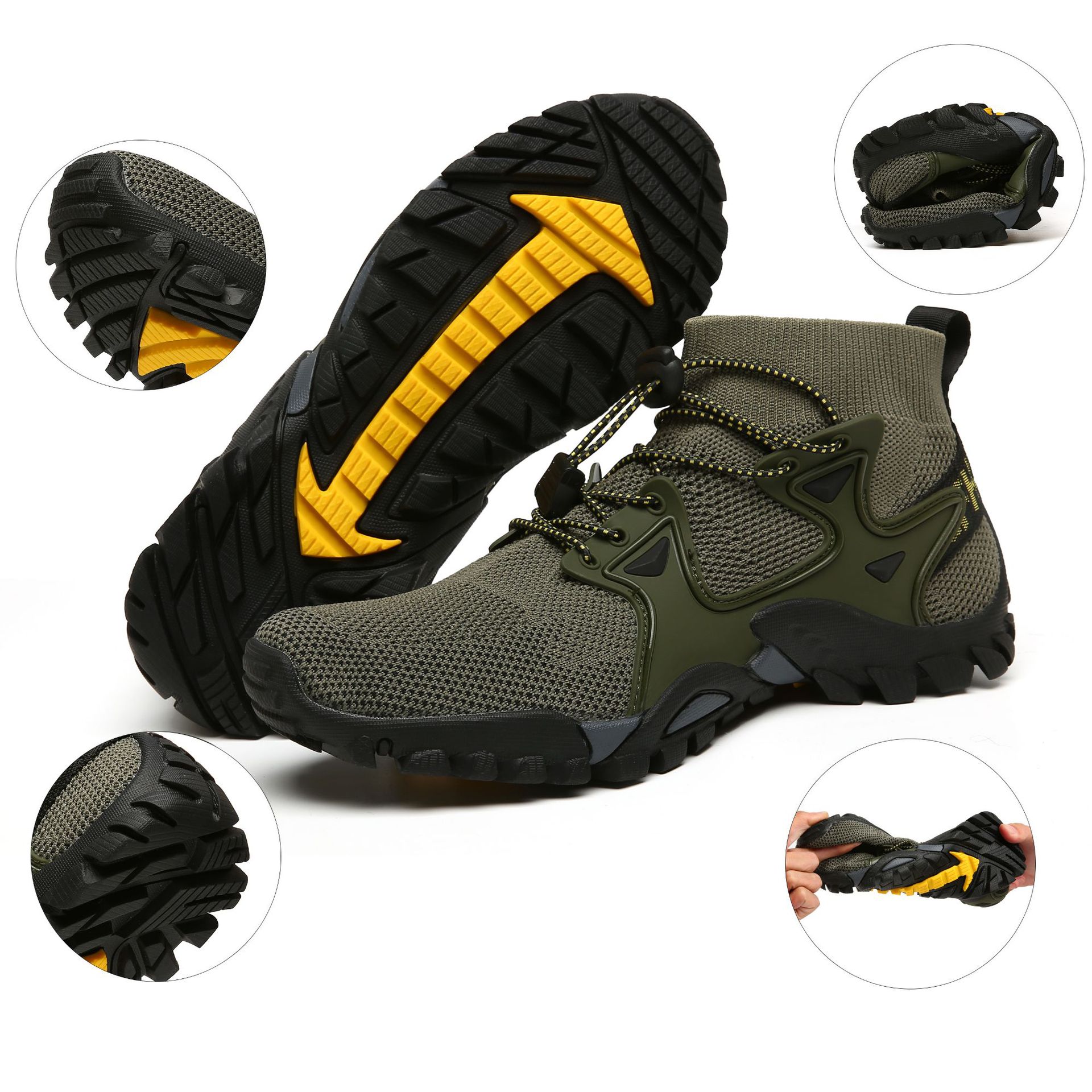 Portable Tied Orthopedic Hiking Shoes