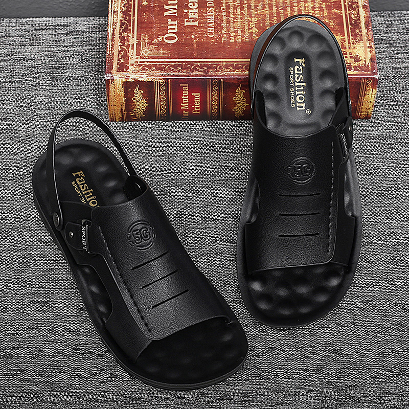 ✨Men's Cowhide Outdoor Dual-purpose Sandals--Buy 2 Free Shipping