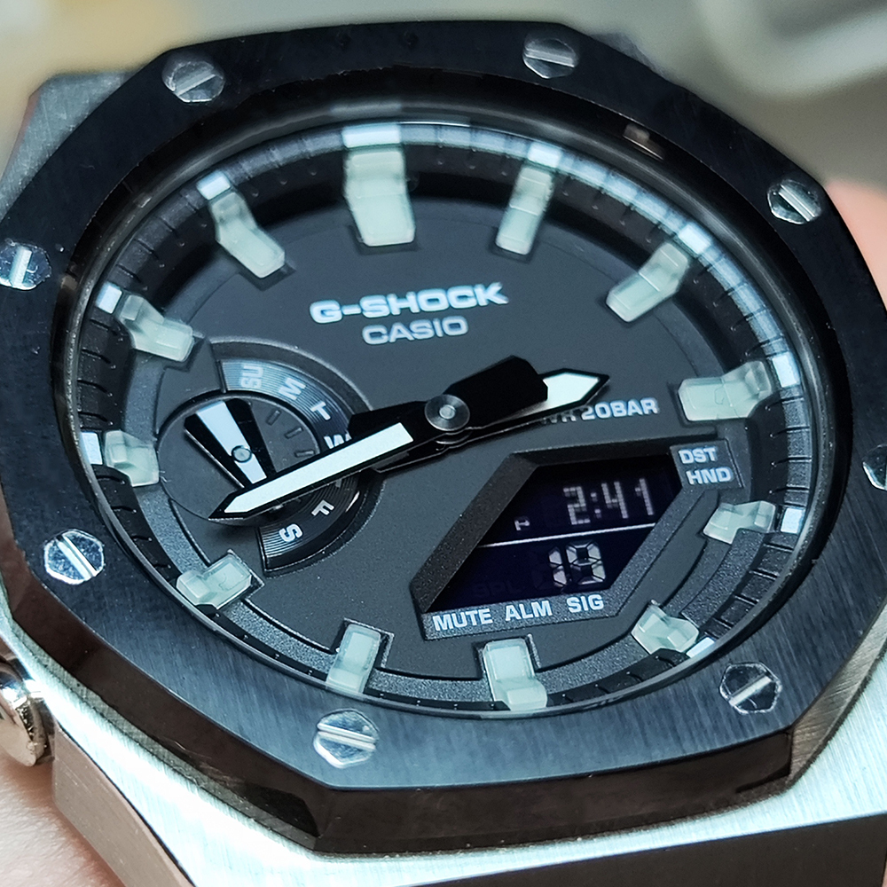 Chapter Ring and Hour Marker for GA-2100/2110, GA-B2100 & GMA-S2100 Series