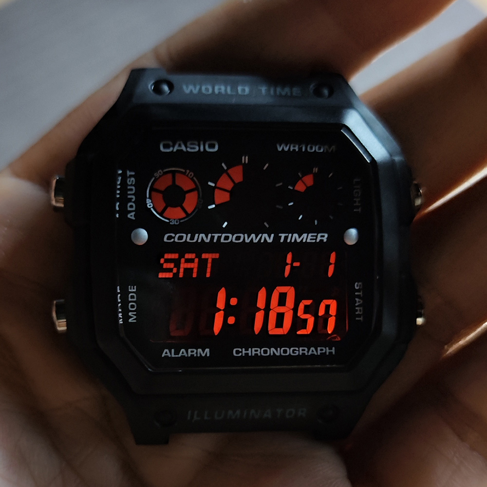 [SKXMOD] Casio Royale Display Polarizing Film