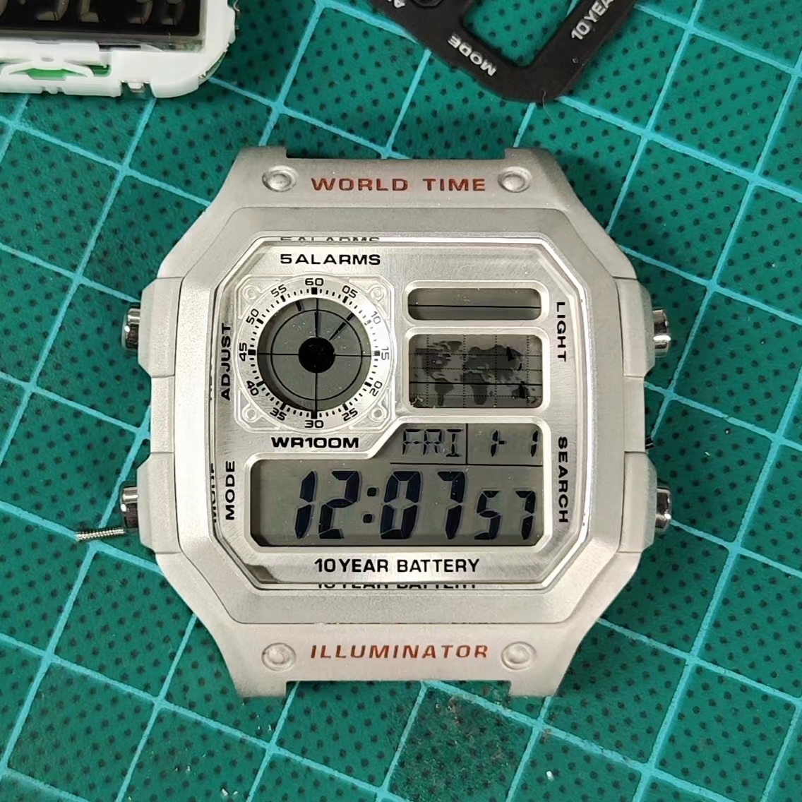 [SKXMOD] Casio Royale Display Polarizing Film
