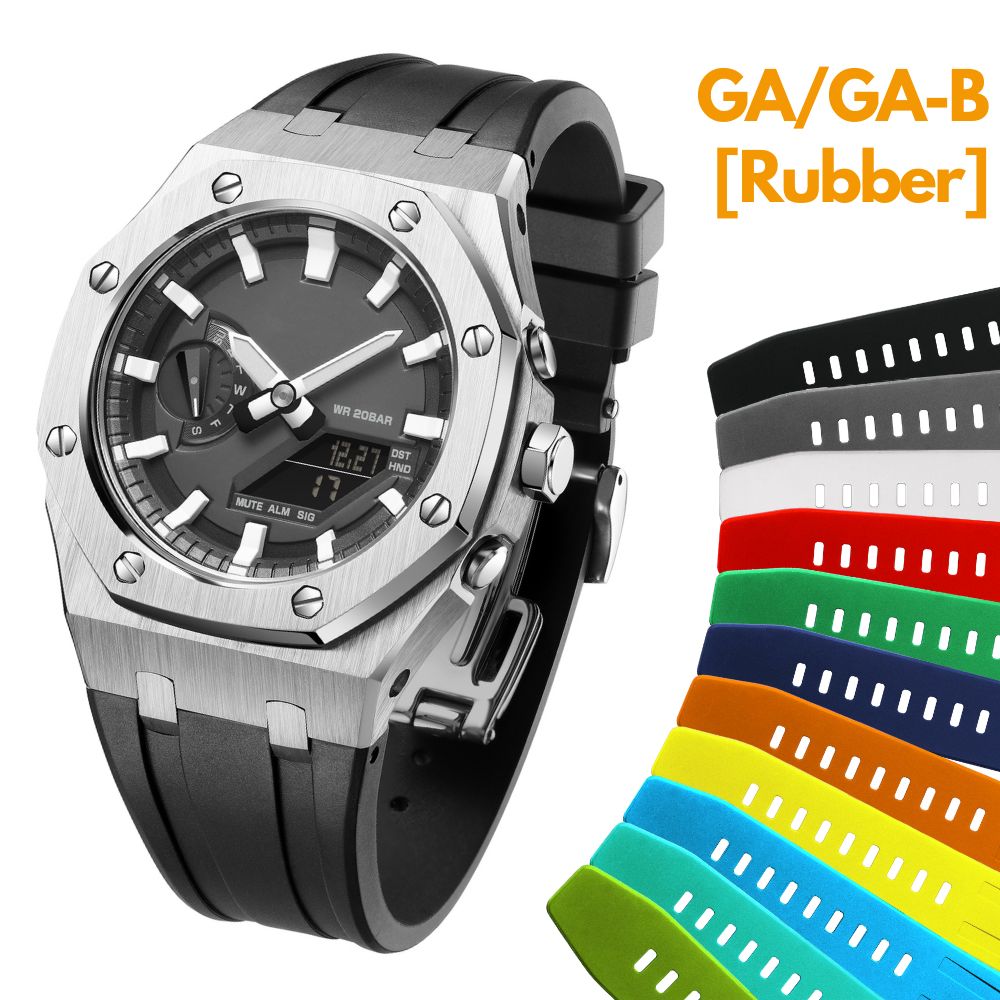 [SKXMOD] CasiOak GA & GA-B 2100 Series Modding Kits | Rubber Band Version
