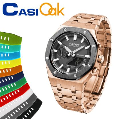 [SKXMOD] CasiOak GA & GA-B 2100 Series Modding Kits | Bracelet & Rubber Band Version