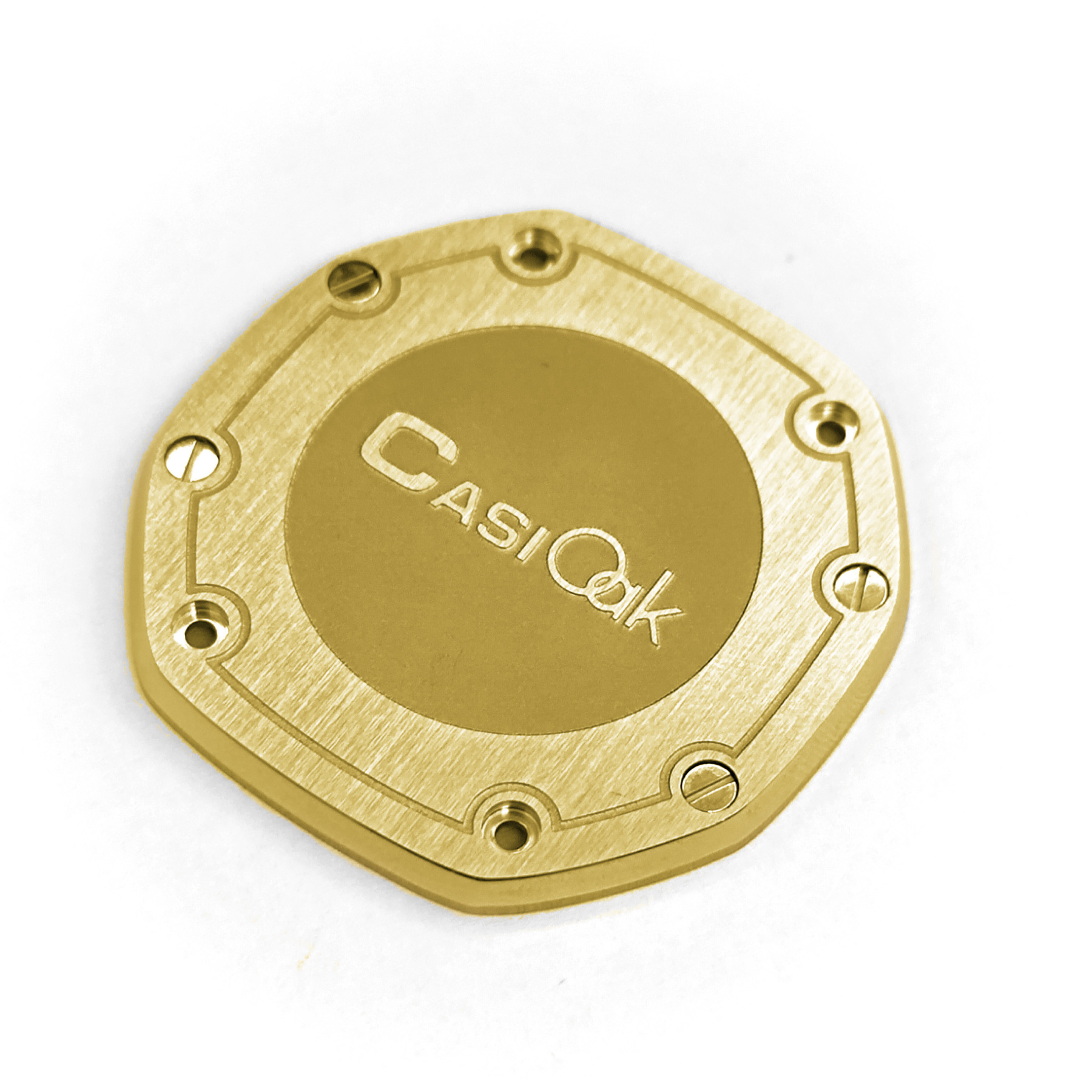 [SKXMOD] Metal Caseback for "CasiOak" Modding Kits