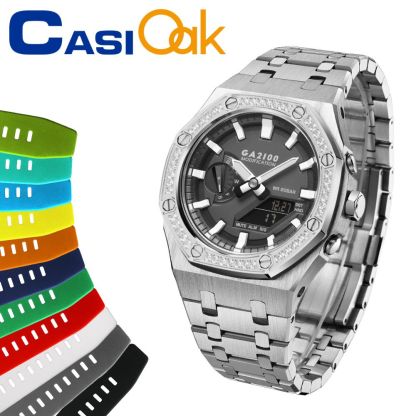 [SKXMOD] CasiOak GA & GA-B 2100 Series Modding Kits | Bracelet & Rubber Band Version