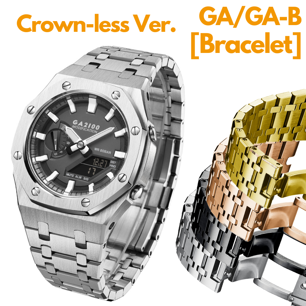 [SKXMOD] Gen.4 CasiOak GA & GA-B 2100 Series Modding Kits | Bracelet Version
