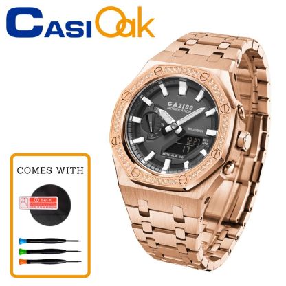 [SKXMOD] CasiOak GA & GA-B 2100 Series Modding Kits | Bracelet Version