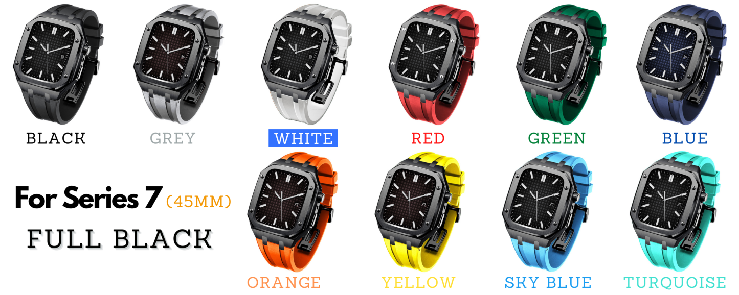 Modding Kits for Apple Watch Series 3/4/5/6/7/SE | Rubber Band Set