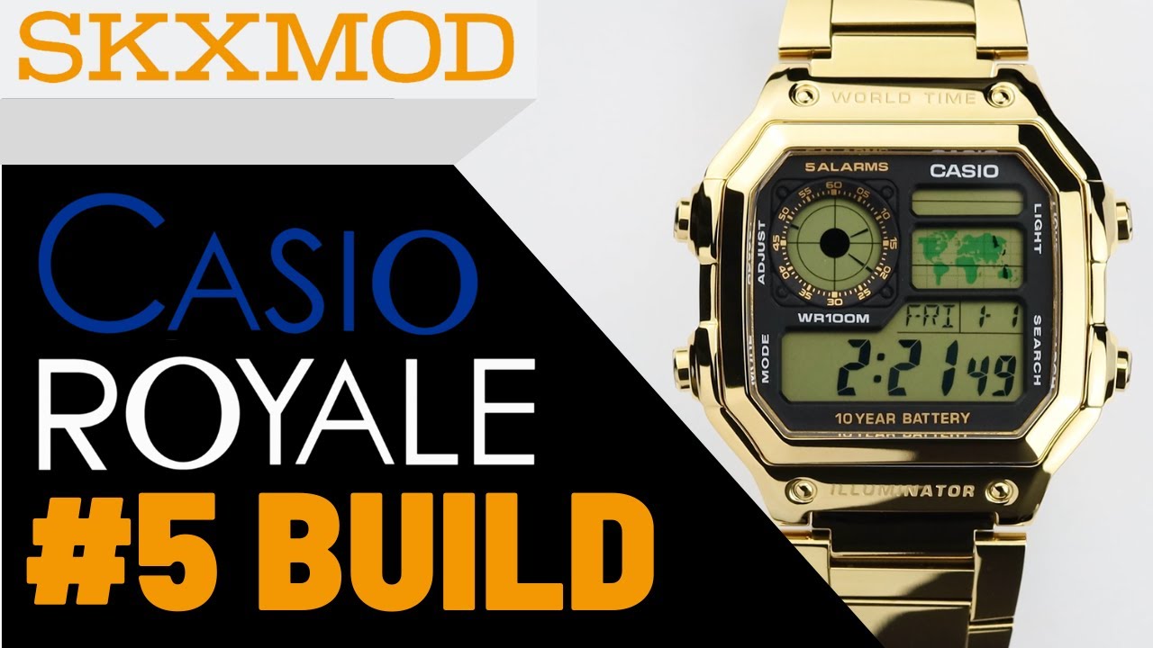 SKXMOD] #5 Casio Royale Completed Build