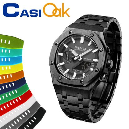 [SKXMOD] CasiOak GA & GA-B 2100 Series Modding Kits | Bracelet & Rubber Band Version