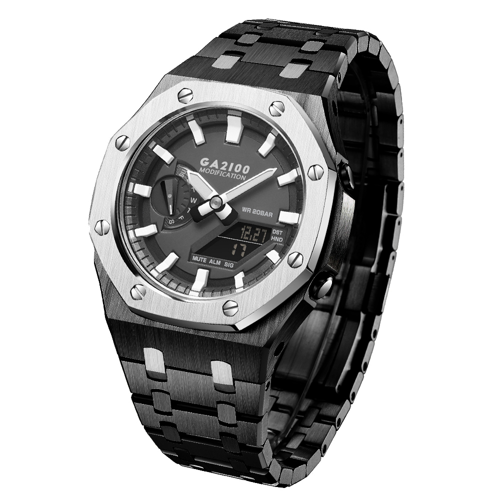 [SKXMOD] Gen.4 Remake CasiOak GA & GA-B 2100 Series Modding Kits | Bracelet Version