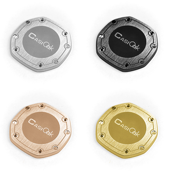 [SKXMOD] Metal Caseback for "CasiOak" Modding Kits