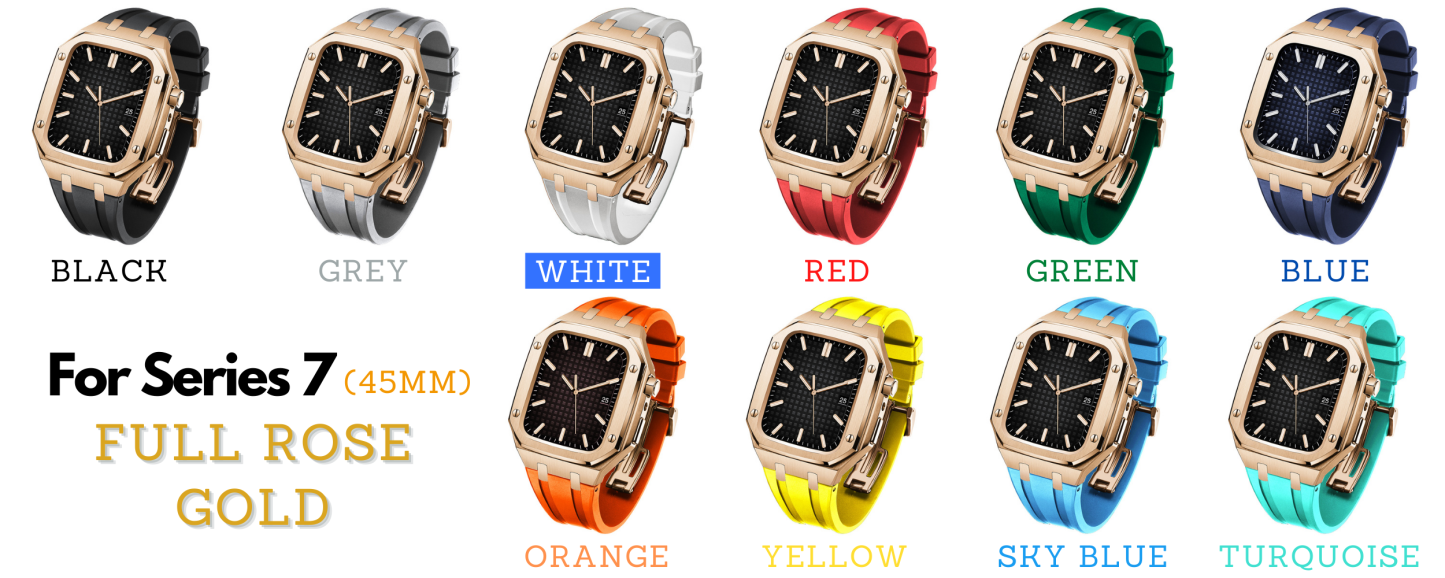 Modding Kits for Apple Watch Series 3/4/5/6/7/SE | Rubber Band Set