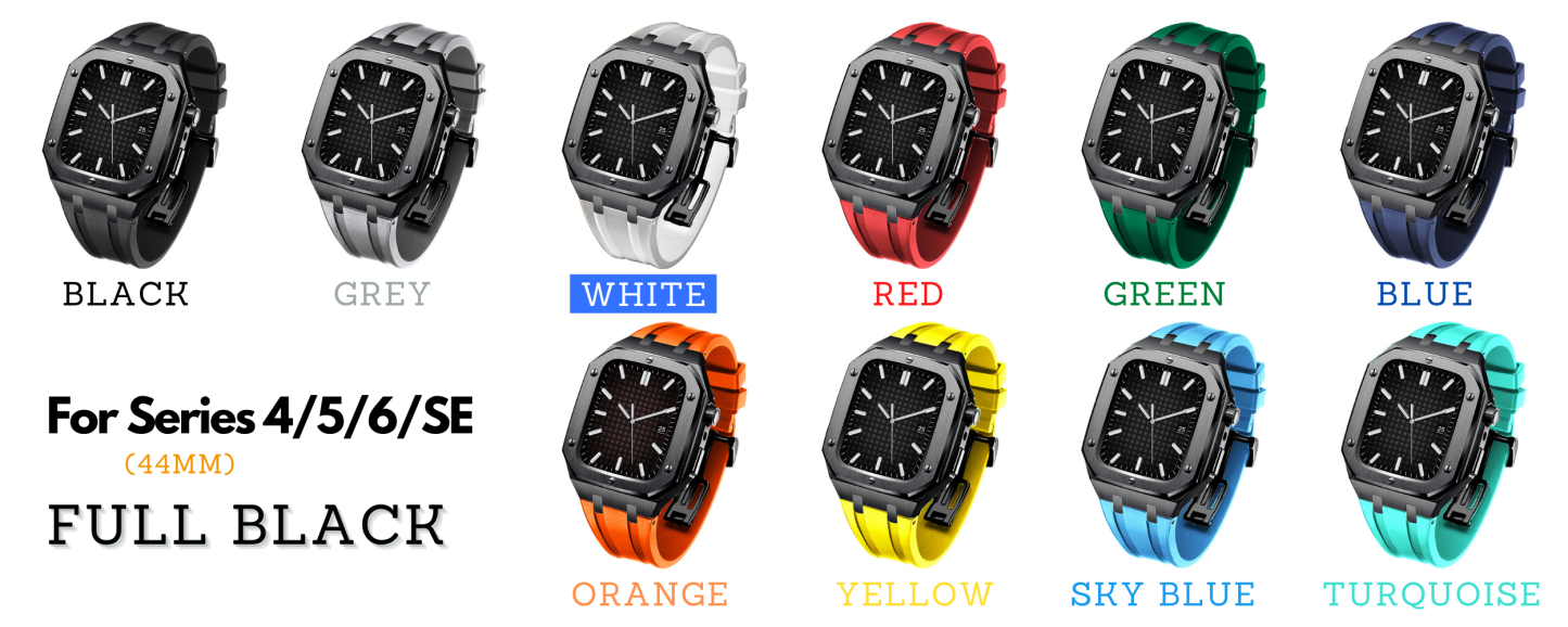 Modding Kits for Apple Watch Series 1/2/3/4/5/6/7/SE | Rubber Band Set