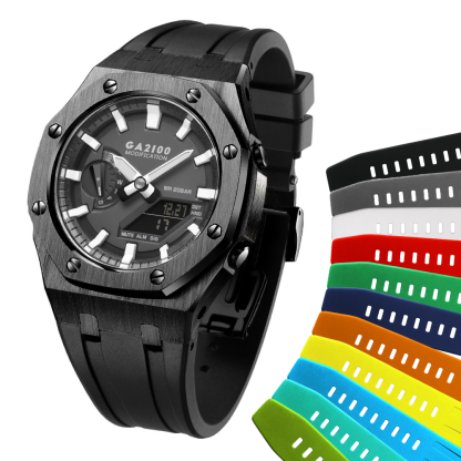 [SKXMOD] Gen.4 Remake CasiOak GA & GA-B 2100 Series Modding Kits | Rubber Band Version