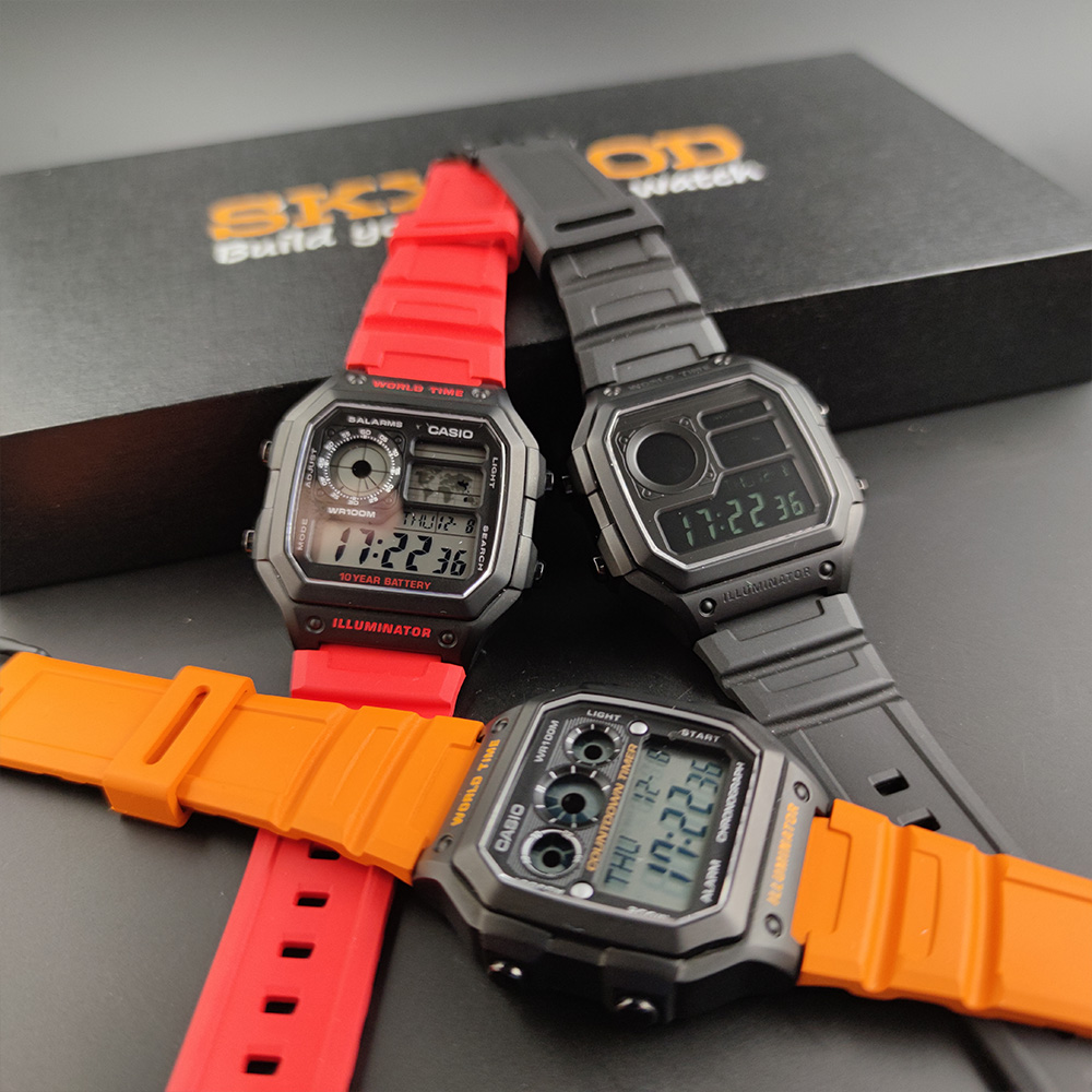 [SKXMOD] Engraved Lettering Paint Service for Casio Royale Kits