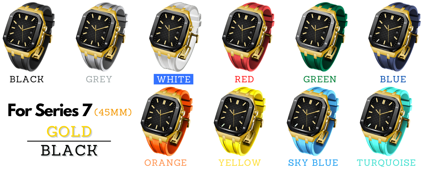 Modding Kits for Apple Watch Series 3/4/5/6/7/SE | Rubber Band Set