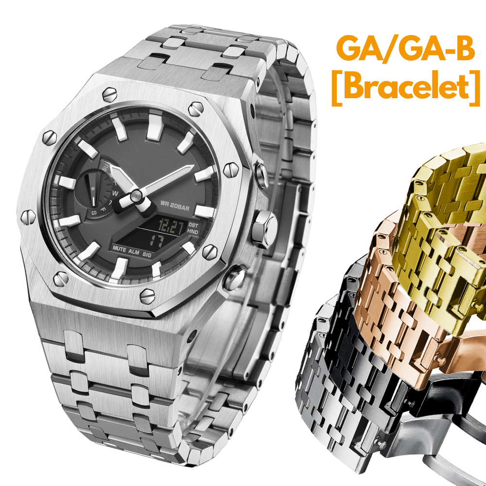 [SKXMOD] CasiOak GA & GA-B 2100 Series Modding Kits | Bracelet Version