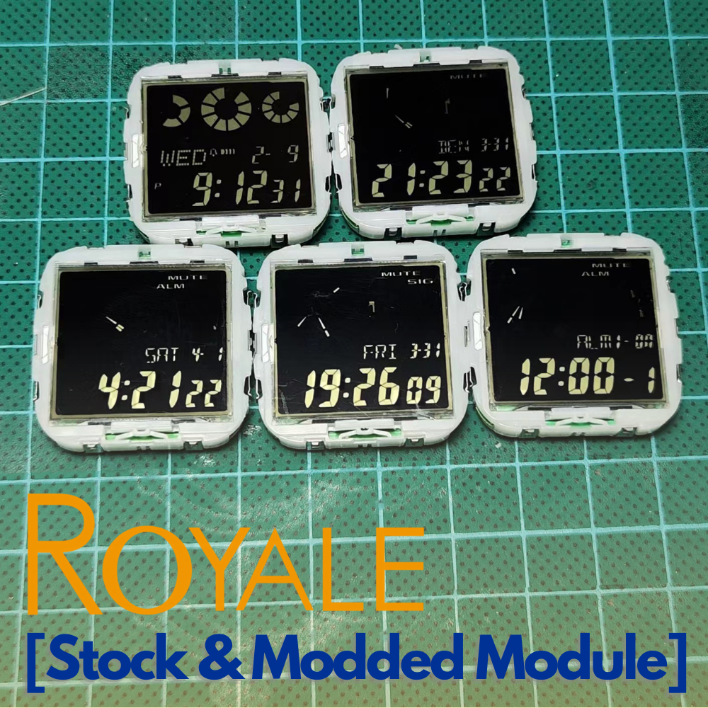 [SKXMOD] Casio Royale Stock and Modded Modules