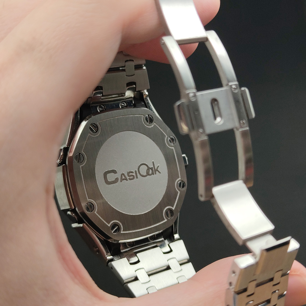 [SKXMOD] Metal Caseback for "CasiOak" Modding Kits