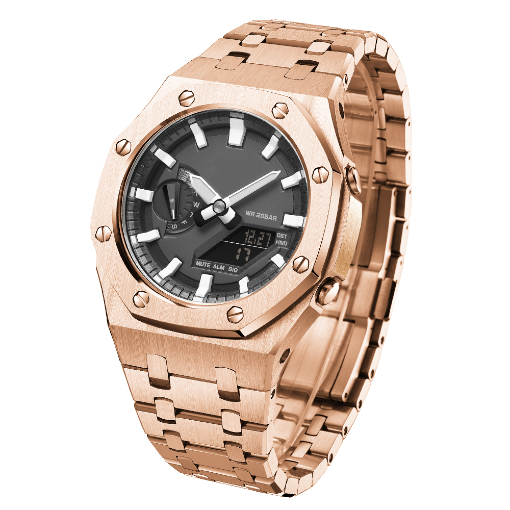 [SKXMOD] Gen.4 Remake CasiOak GA & GA-B 2100 Series Modding Kits | Bracelet Version