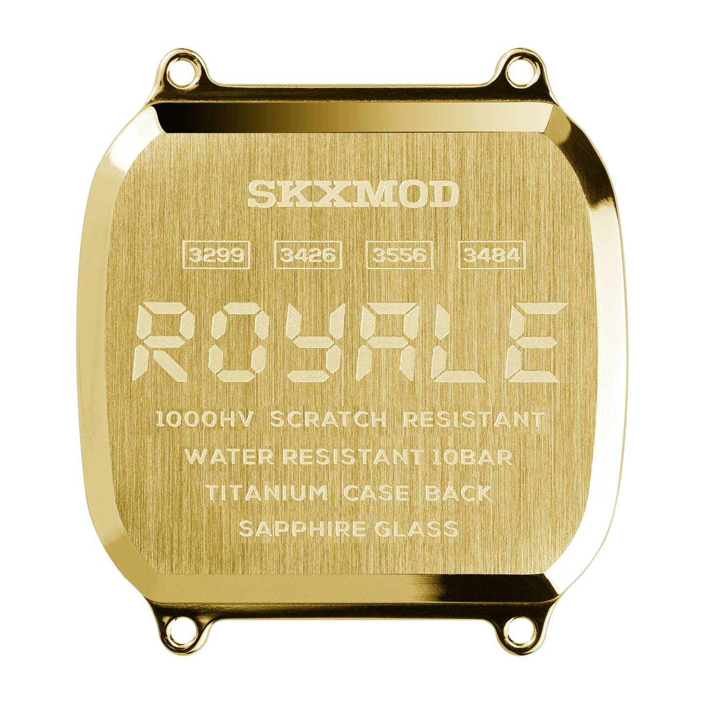 [SKXMOD] Titanium Caseback for "Royale" Modding Kits