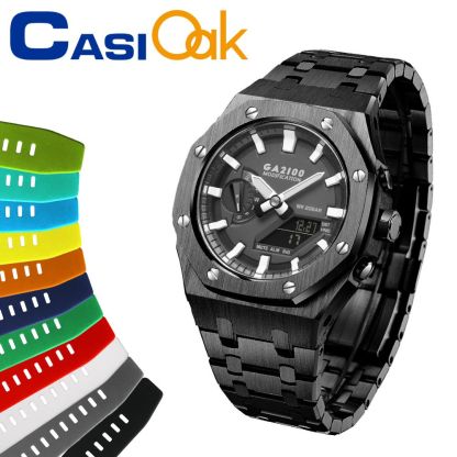 [SKXMOD] CasiOak GA & GA-B 2100 Series Modding Kits | Bracelet & Rubber Band Version