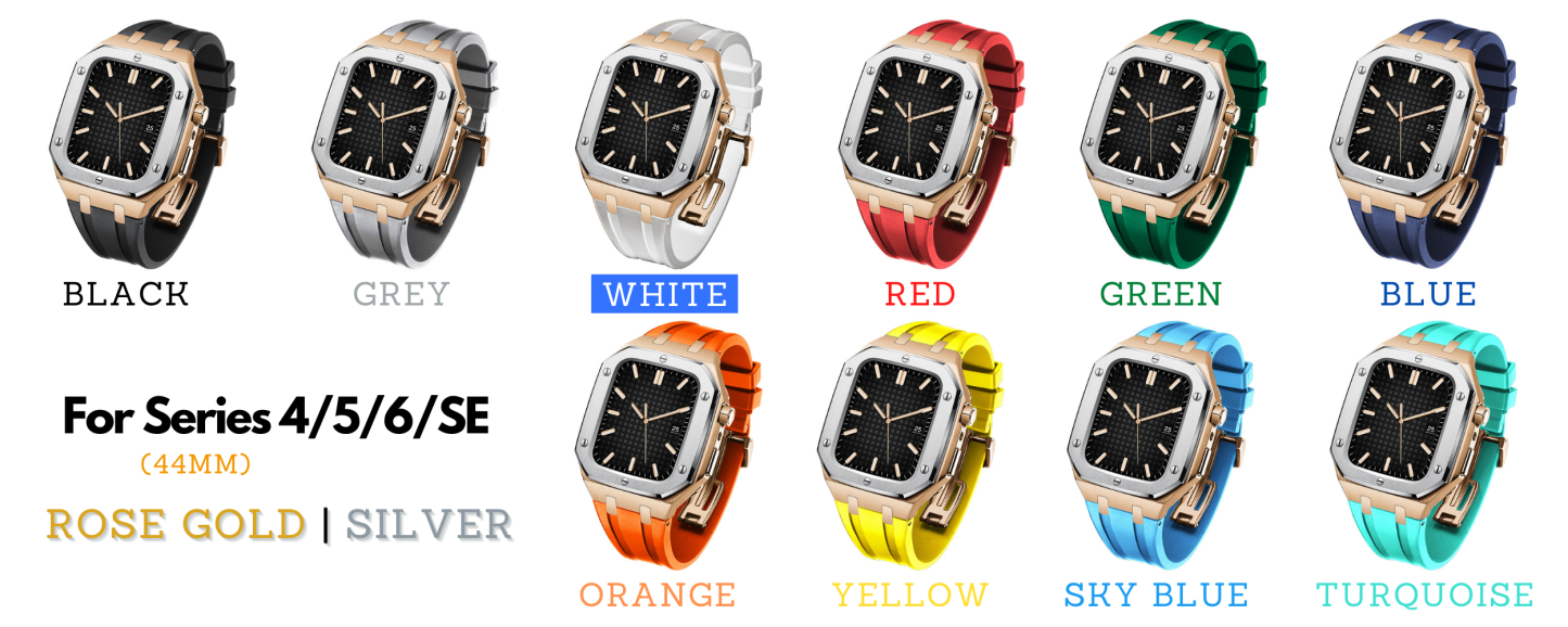Modding Kits for Apple Watch Series 1/2/3/4/5/6/7/SE | Rubber Band Set