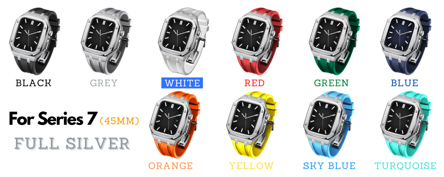 Modding Kits for Apple Watch Series 3/4/5/6/7/SE | Rubber Band Set