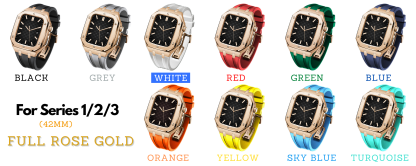 Modding Kits for Apple Watch Series 1/2/3/4/5/6/7/SE | Rubber Band Set