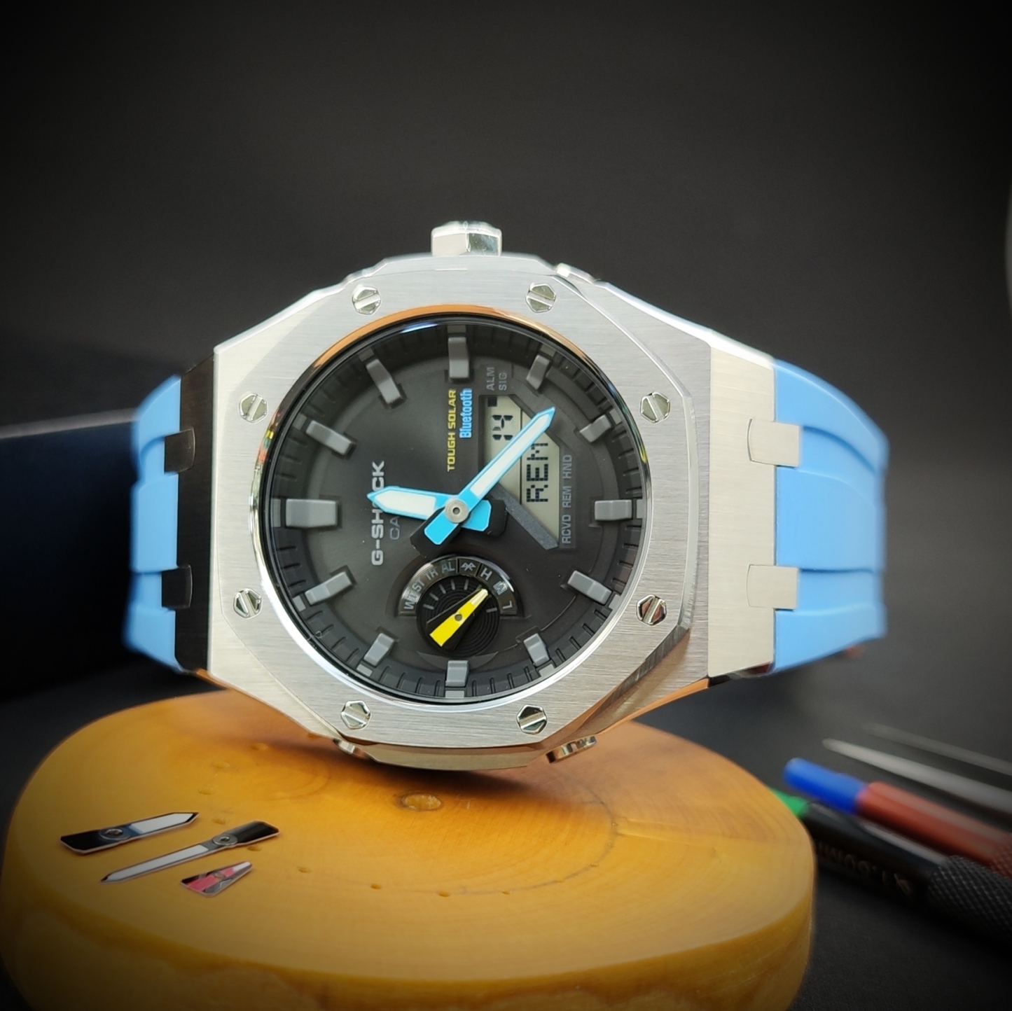 [SKXMOD] CasiOak GA & GA-B 2100 Series Modding Kits | Rubber Band Version