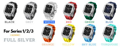 Modding Kits for Apple Watch Series 1/2/3/4/5/6/7/SE | Rubber Band Set