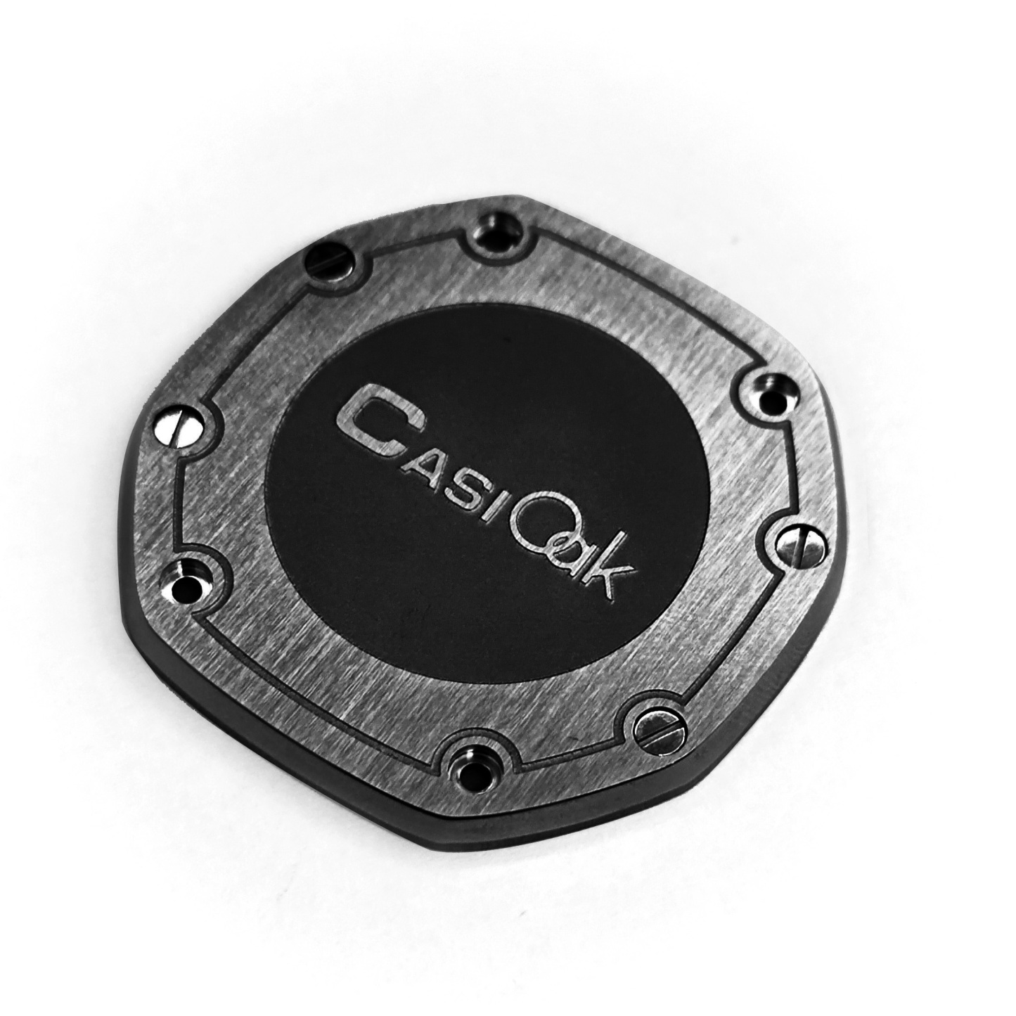 [SKXMOD] Metal Caseback for "CasiOak" Modding Kits