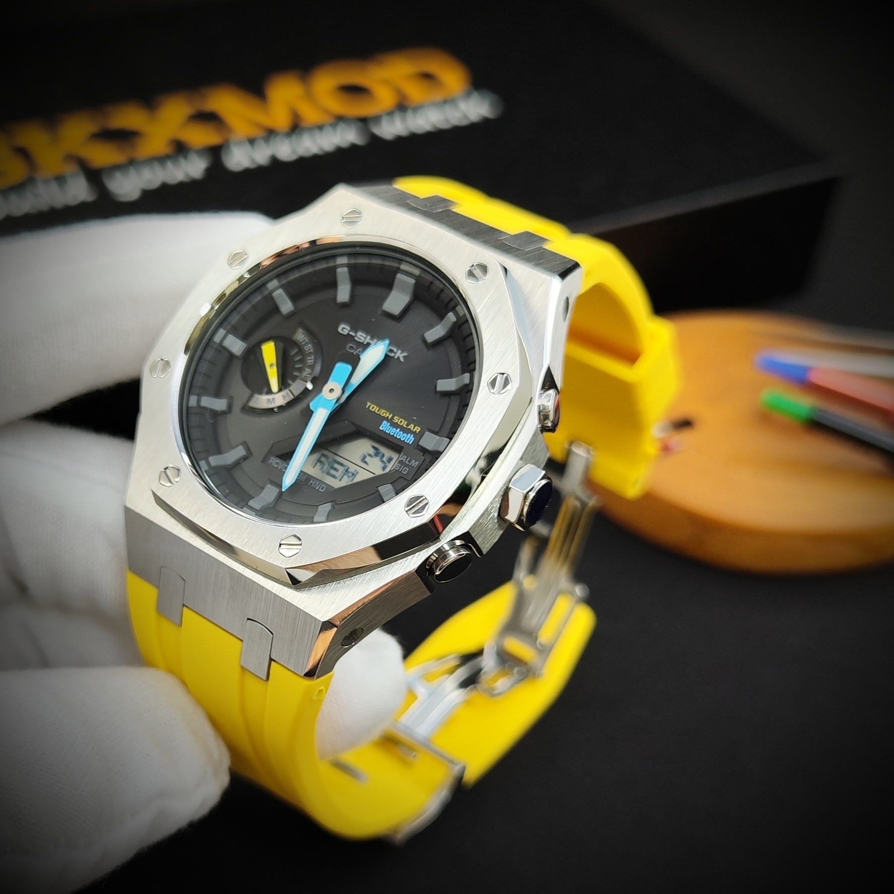 [SKXMOD] CasiOak GA & GA-B 2100 Series Modding Kits | Rubber Band Version